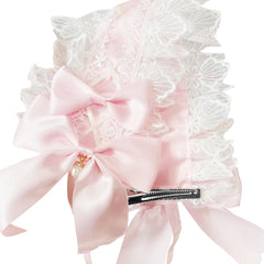 GadgetNova headband worn with maid cosplay, enhances costume with charming detail