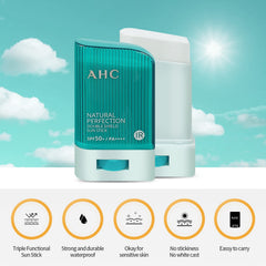 gadi place AHC sunstick open applicator texture highlighting smooth glide