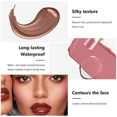 GADMLURY brush and sponge included tools shown for precise blending and soft diffusion