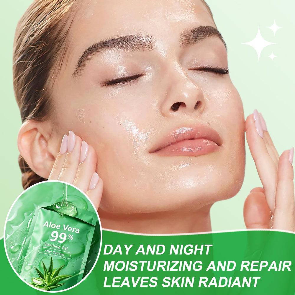 GADMLURY label and ingredient list emphasizing 99% pure aloe vera content