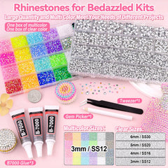 GA&EN faceted rhinestone close-up highlighting clear sparkle and reflective shine