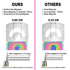 GA&EN clippers beside ruler demonstrating precise sizing control