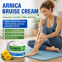 Galitoon cream being applied to an arm, soothing comfort for sensitive skin