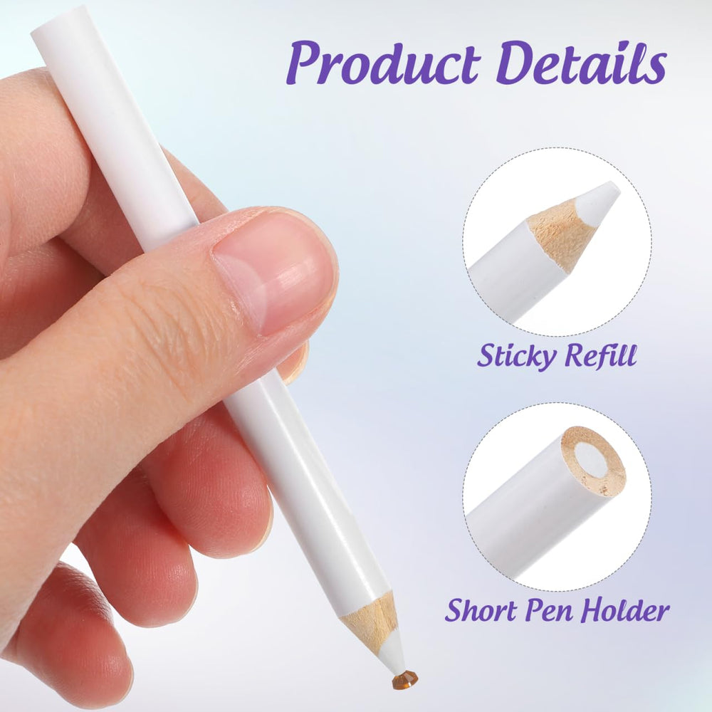 GALPADA white nail pen tip demonstrating easy beginner-friendly use