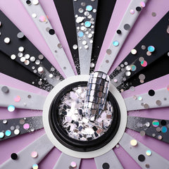 GANPUB sequins embedded in resin jewelry showing reflective accents and durability