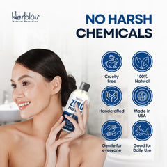 Ganskin soap in hand showing bar size and convenient daily use