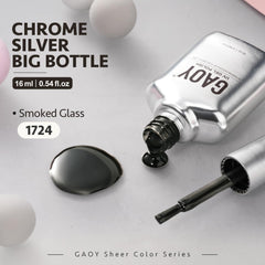 GAOY bottle next to ruler showing 16ml size and generous volume benefit