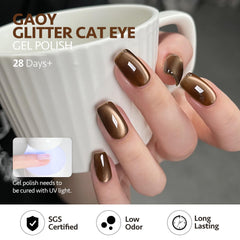 GAOY bottle label and 7.3ml volume shown for accurate product identification and convenience