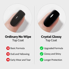GAOY brush close-up showing smooth bristles for precise, even gel application