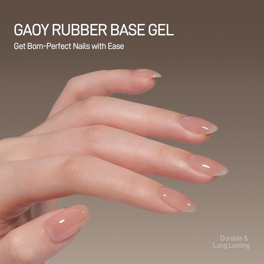 GAOY bottle beside a hand showing 16ml volume for salon or home use
