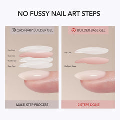 GAOY gel texture swirl close-up illustrating buildable, jelly consistency benefit