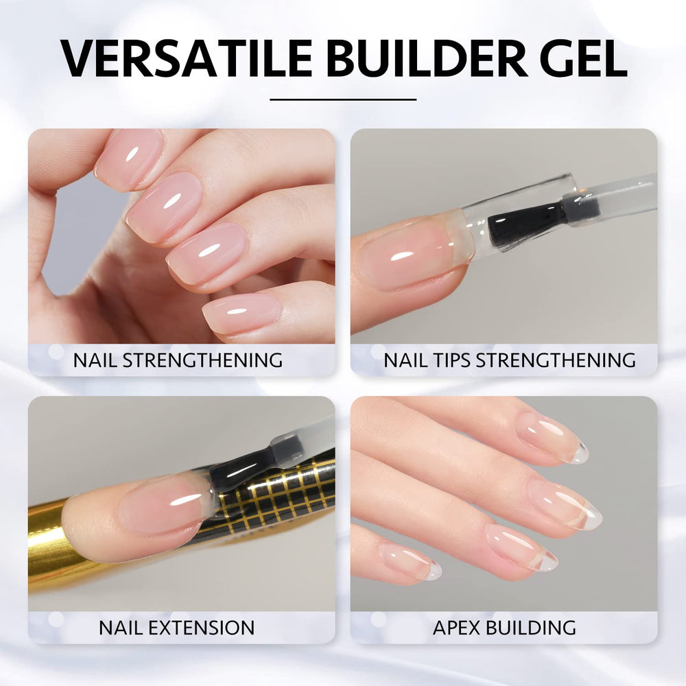 GAOY gel held next to finger showing 16ml size for travel-friendly use