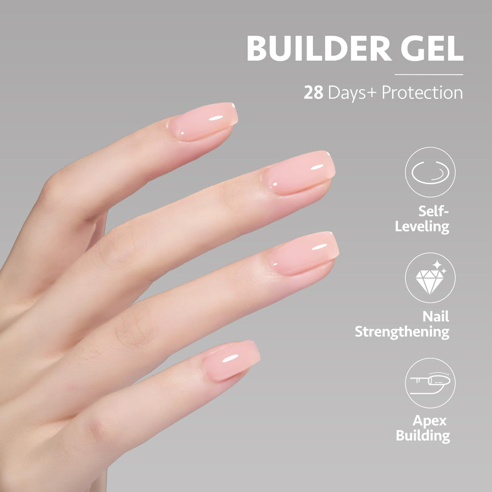 GAOY gel texture closeup highlighting smooth self-leveling consistency for even coverage benefit