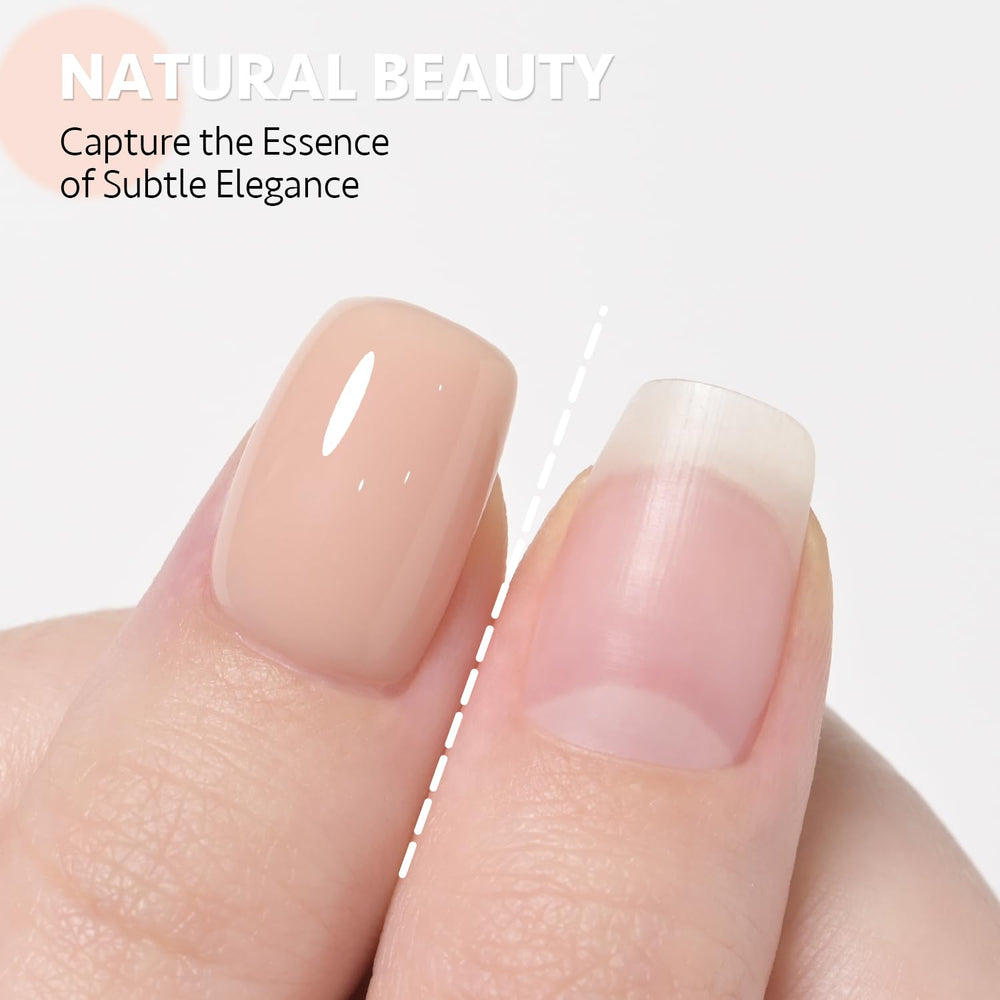 GAOY close brush stroke on nail illustrating smooth, streak-free application benefit