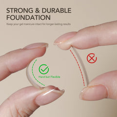 GAOY gel texture close-up highlighting smooth consistency for even building