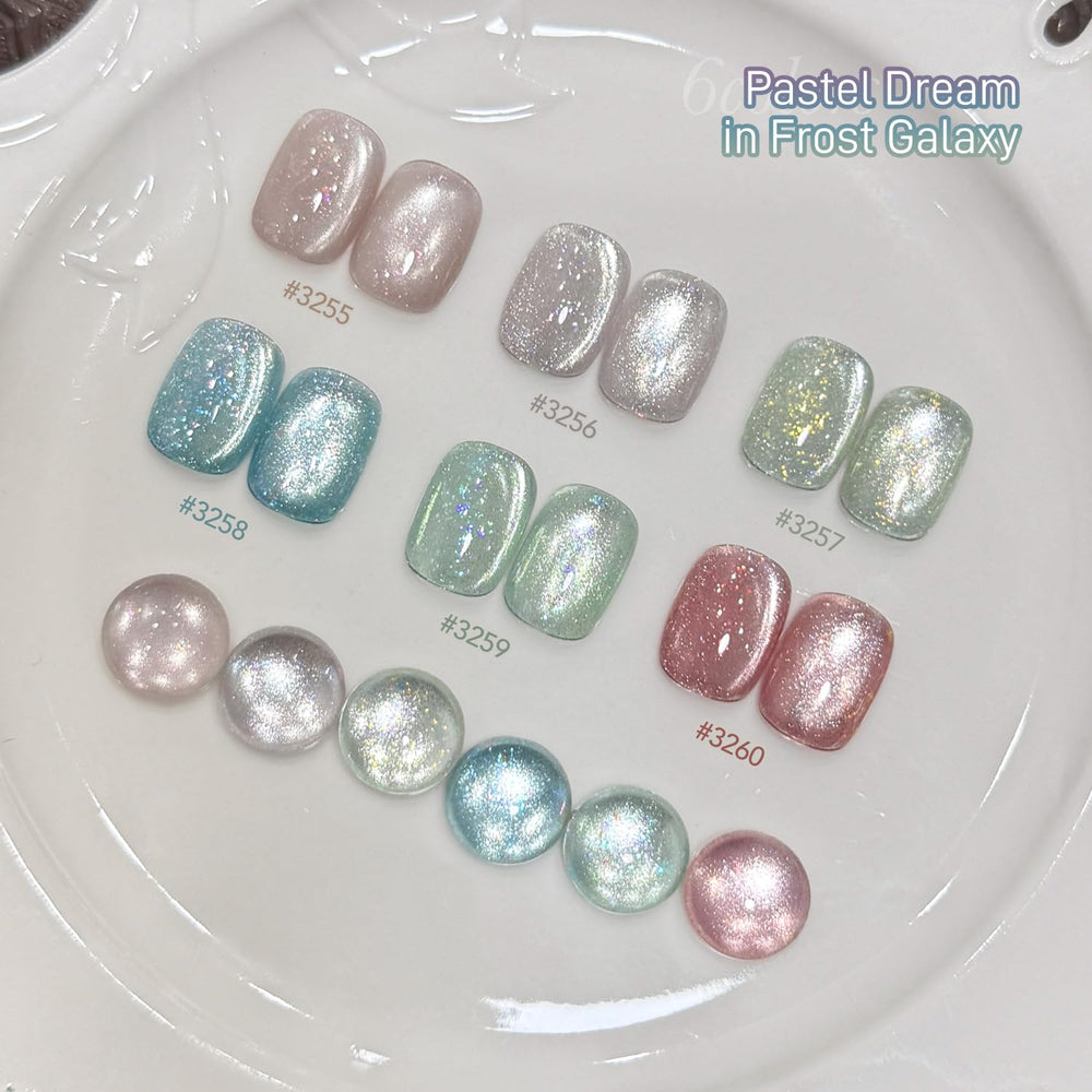 GAOY close-up glitter gel texture revealing shimmer particles for intense holographic effect
