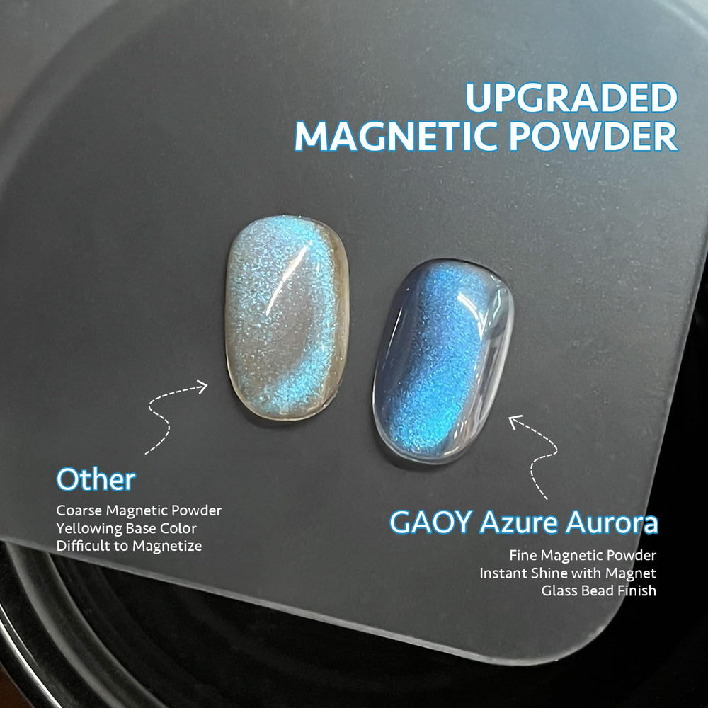 GAOY close-up glitter texture of jelly polish showing sparkle benefit: visible depth