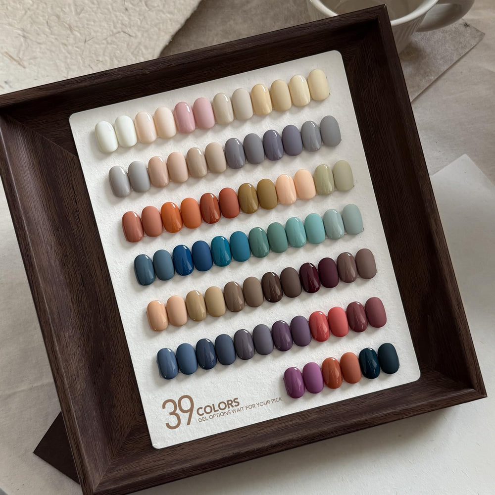 GAOY color swatches on wheel showing shade variety for easy selection