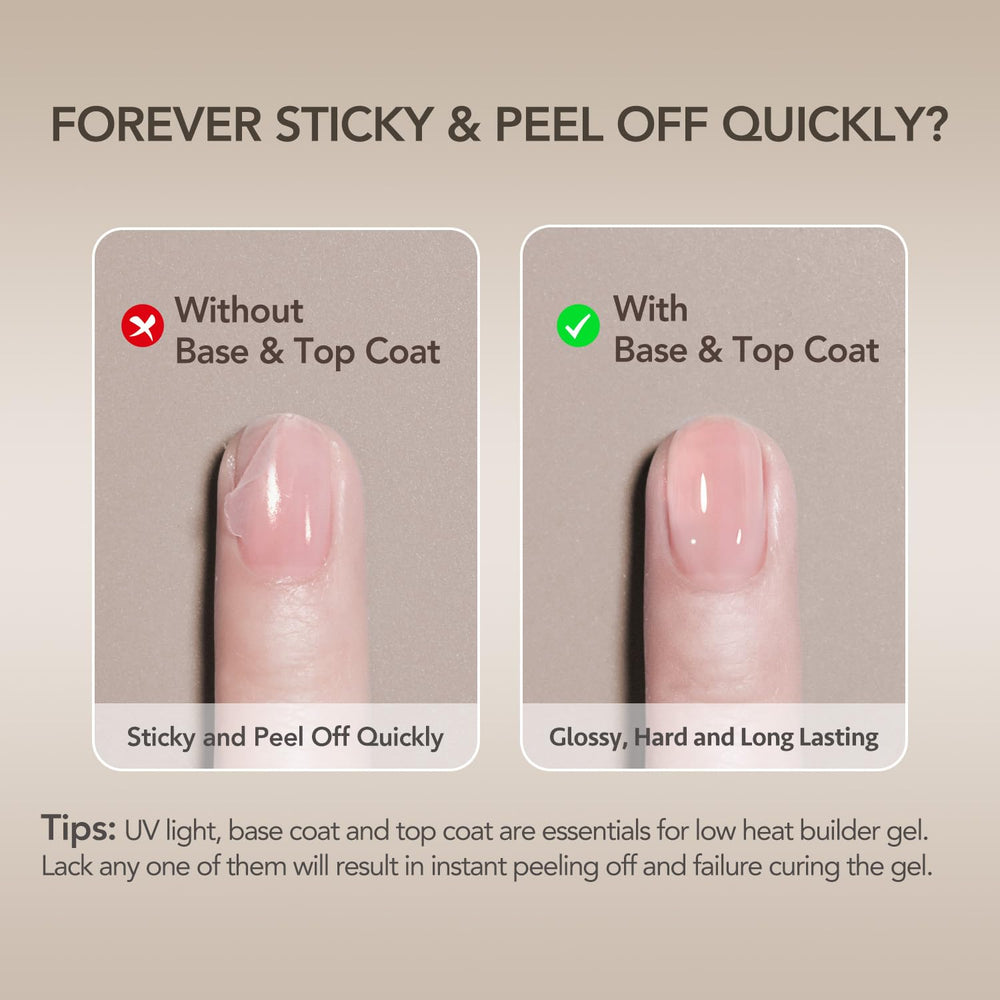 GAOY cured nails showing high-gloss finish and durable protective overlay benefit