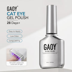 GAOY finished manicure on hands in lifestyle setting highlighting durable, glossy finish