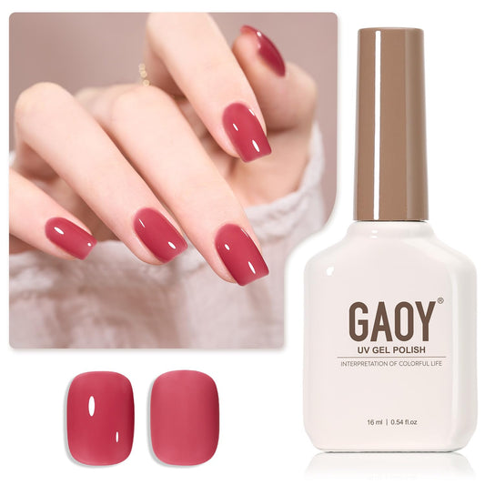 GAOY front bottle 1993 blushing red showing product and volume, professional finish
