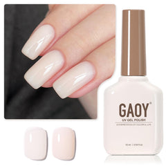 GAOY front bottle showing sheer opal color and easy application benefit