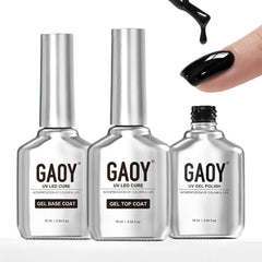 GAOY front packaging showing three 16ml bottles and kit benefits