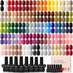 GAOY full kit front packaging showing 108 pieces and variety of colors, perfect for gifting