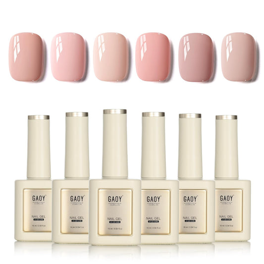 GAOY front packaging showing six pink bottles and neat layout for easy selection