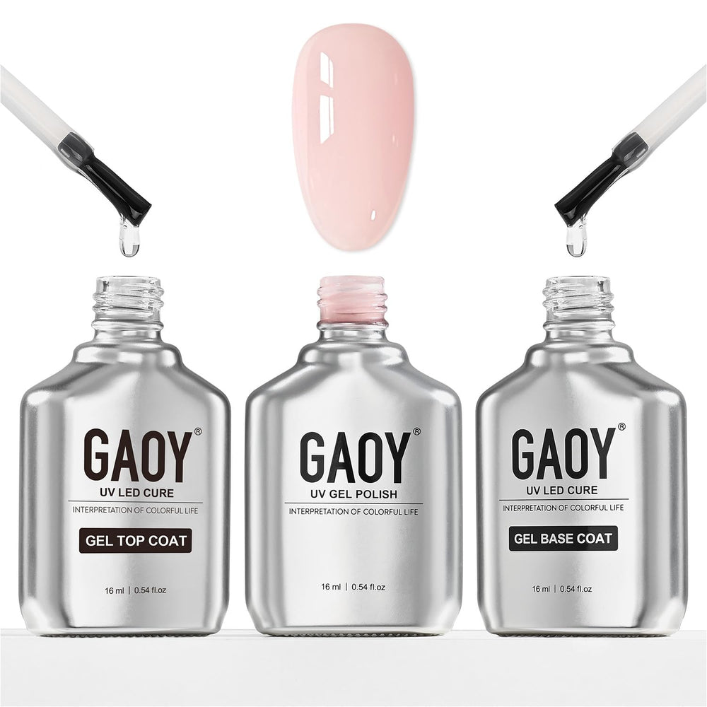 GAOY front packaging shot showing three 16ml bottles and compact kit benefit