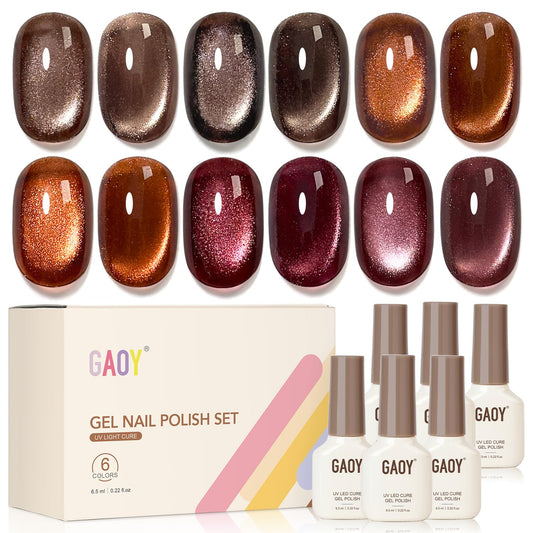 GAOY front packaging showing six bottles and magnet for complete kit benefit