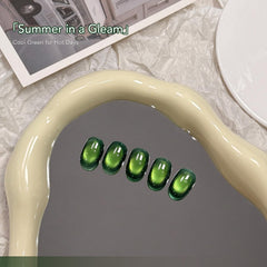 GAOY manicure in use showing finished nails and salon-quality finish benefit