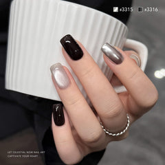 GAOY jelly black reflective texture close-up showcasing deep contrast benefit