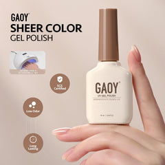 GAOY label close-up with SGS and FD&C compliance marks, reassures ingredient safety