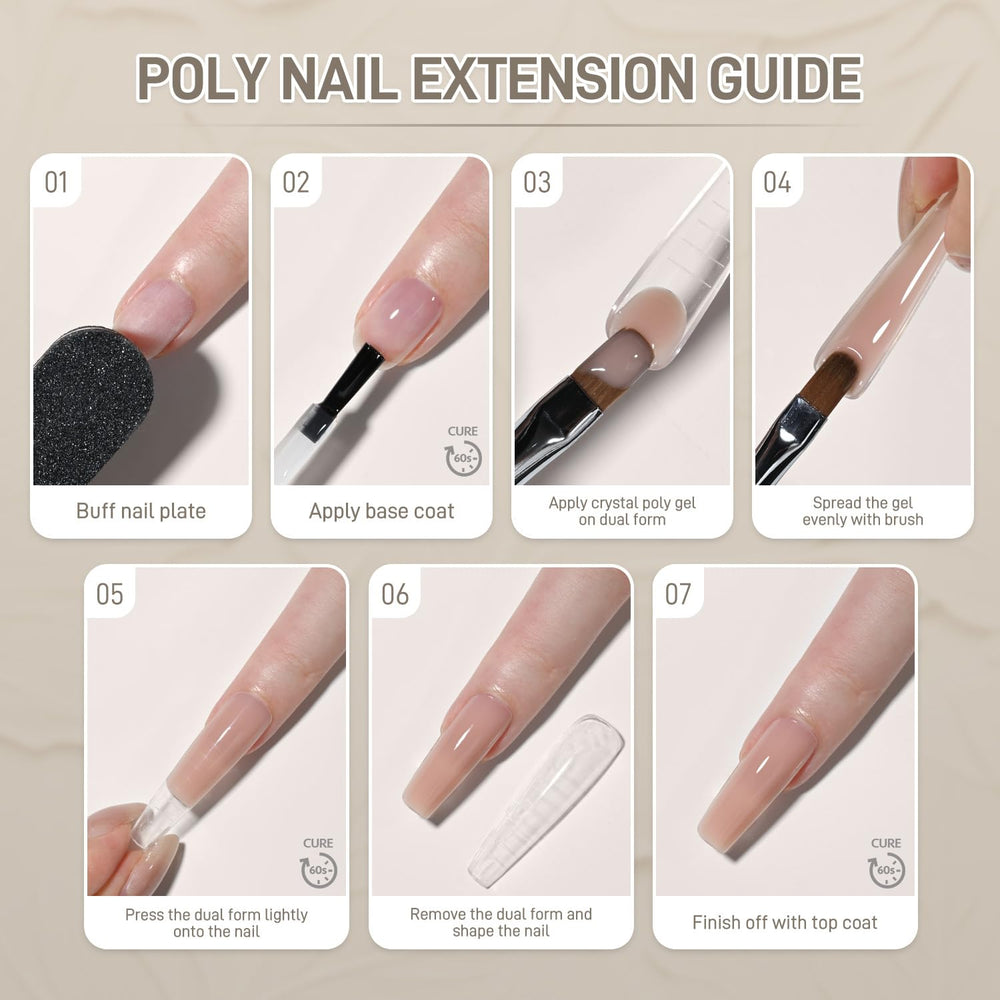 GAOY product in a home manicure setup demonstrating salon-quality results