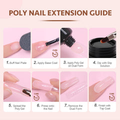 GAOY lifestyle desk setup with tools and cured nails showing at-home salon results benefit
