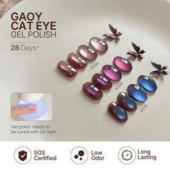 GAOY lifestyle flatlay with manicure set, conveys convenient at-home salon results