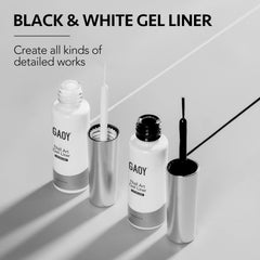 GAOY lifestyle makeup setup with tools, illustrating easy at-home salon-style manicure