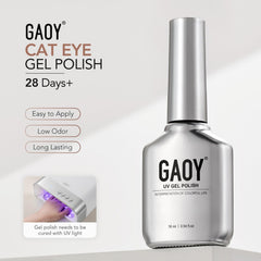 GAOY manicure setup on table showing product use and convenient at-home nail artistry