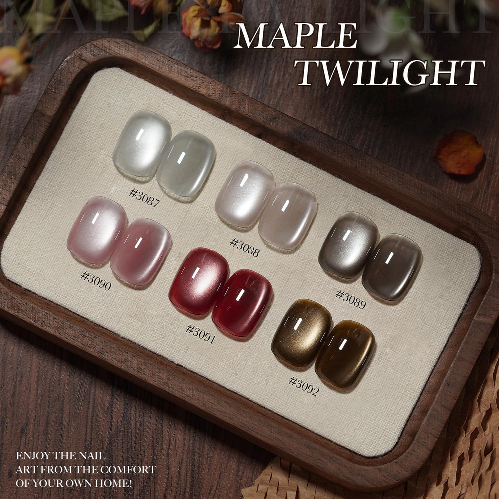 GAOY finished manicure on nails in lifestyle setting showing salon-quality shine