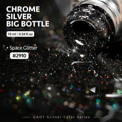 GAOY finished nails at a party showcasing durable glossy sparkle