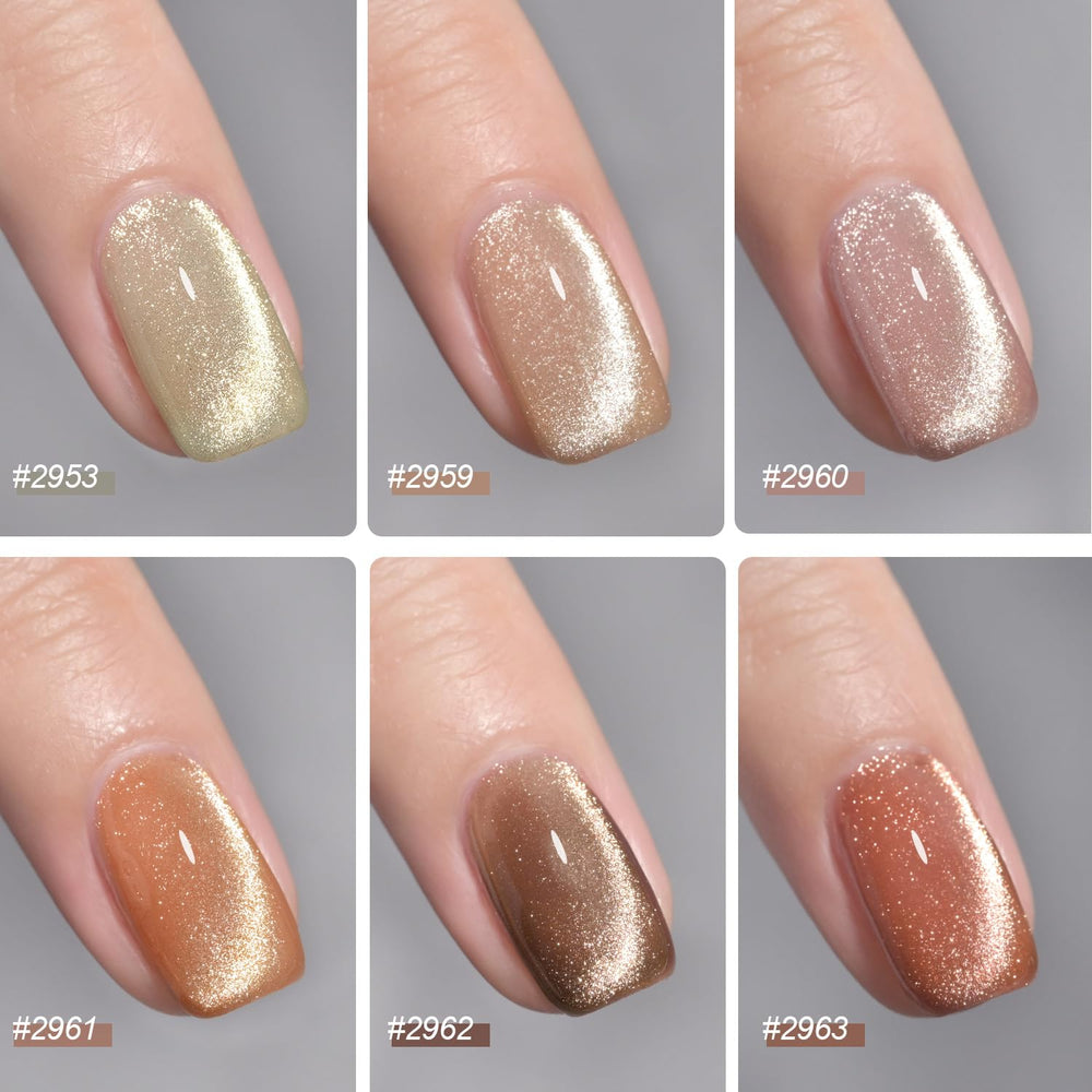 GAOY cat eye magnet close-up demonstrating precise control for crisp shimmer lines