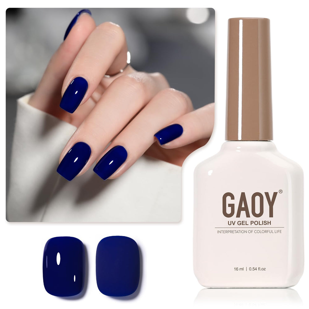 GAOY bottle front view showing 1532 Midnight Blue and generous 16ml volume benefit