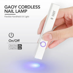 GAOY top-detail close-up of lamp surface highlighting even LED output