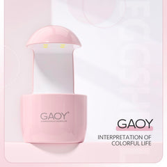 GAOY pink eggshell texture close-up showing durable finish and stylish look