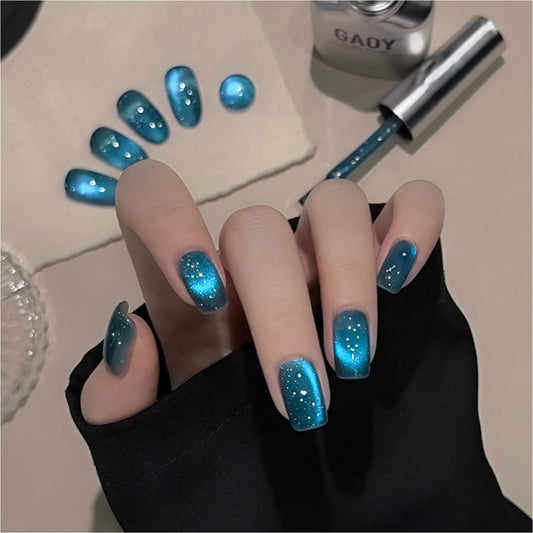 GAOY bottle front view showing Ocean Mirage shade and shimmer benefit