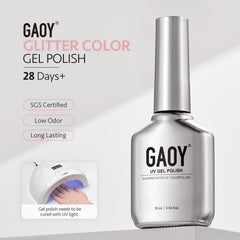 GAOY packaging label and contents showing 16ml bottle and product safety benefit