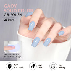 GAOY ombre nail art demo blending pastel shades, creative versatility