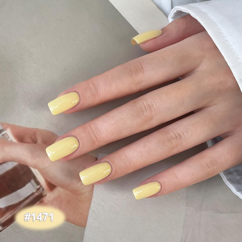 GAOY swatches on fingers displaying wearable pastel shades and finish