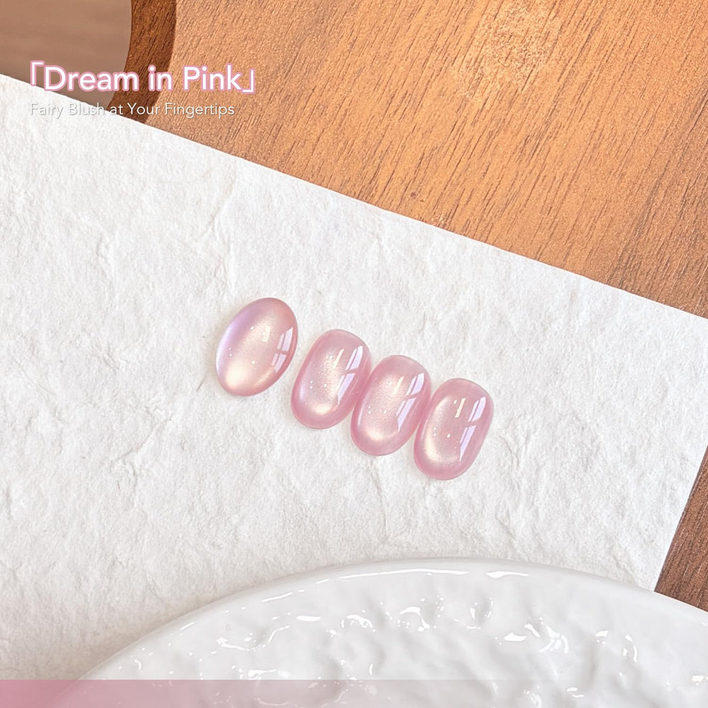 GAOY close-up of gel texture highlighting reflective particles and translucent finish